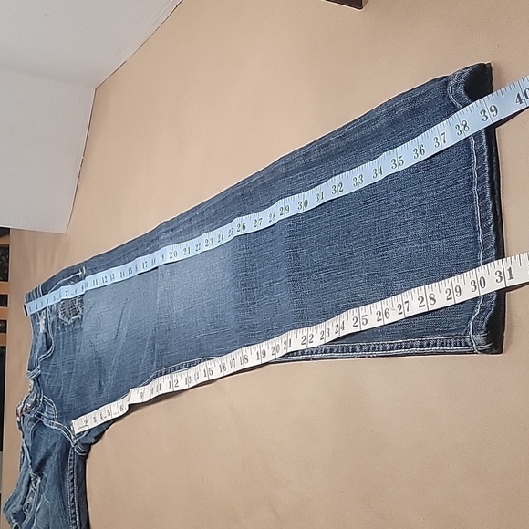 BKE, Sabrina Boot Jeans, Size 28W x 31.5 L, Low Rise, Distressed.  EUC - Picture 7 of 13
